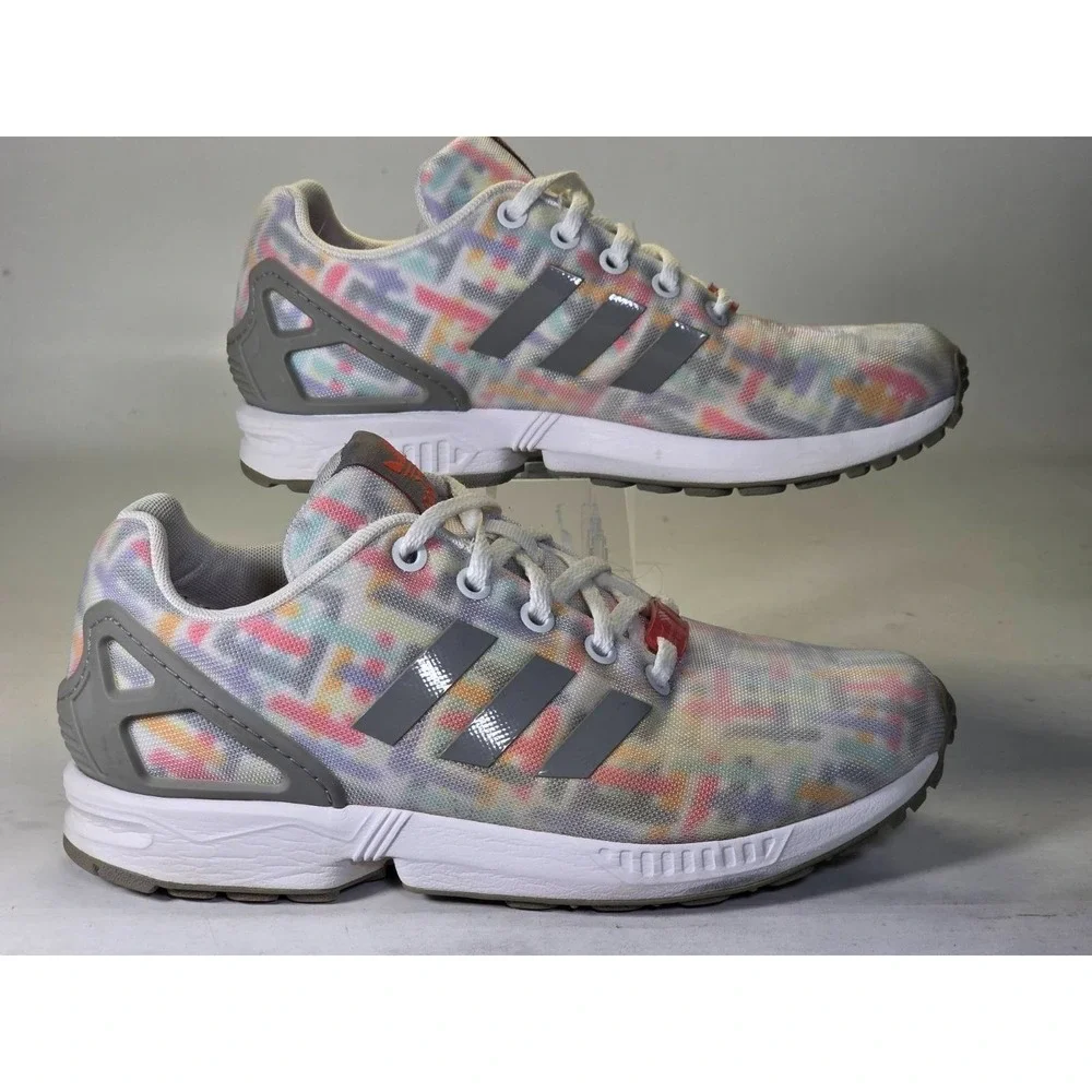 Adidas ZX Flux‎ Torsion Women's Sneakers Size 4.5 Multicolored Running Shoes